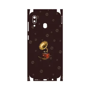 MAHOOT Gramophone Nostalgia-FullSkin Cover Sticker for Samsung Galaxy A20