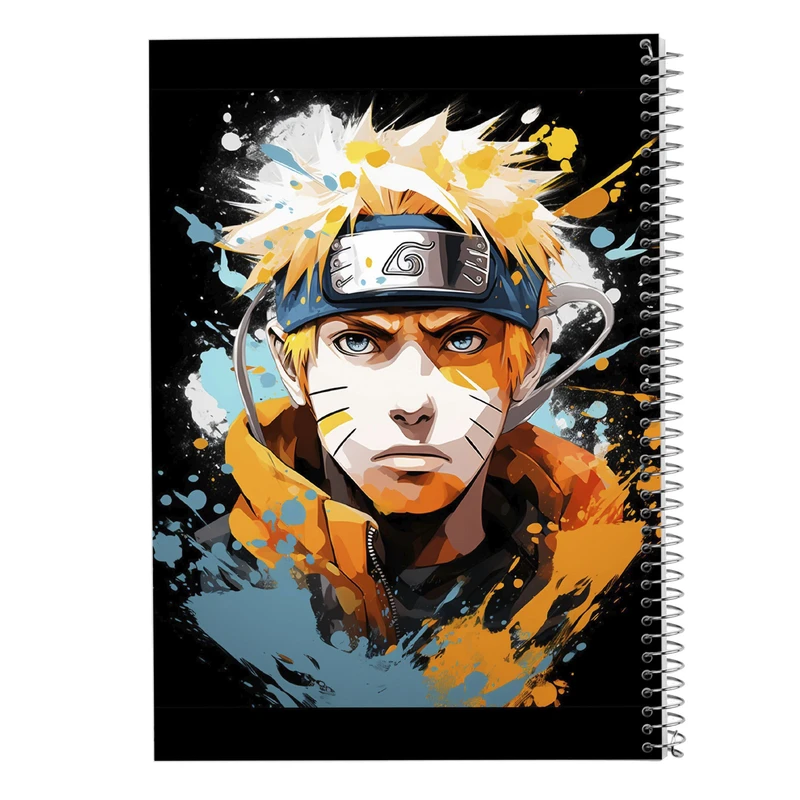 دفتر شطرنجی 50 برگ مدوپد مدل Naroto کد DF11436