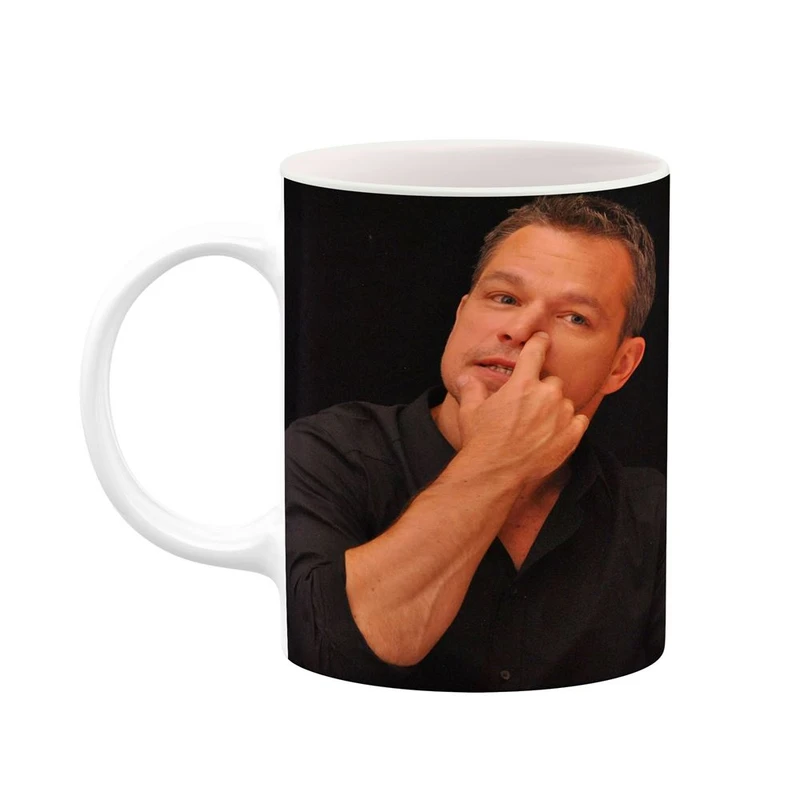 ماگ کاکتی طرح مت دمون Matt Damon مدل mgh26873