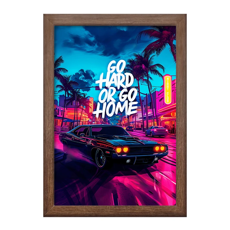 تابلو خندالو طرح ماشین اسپرت کد F10389