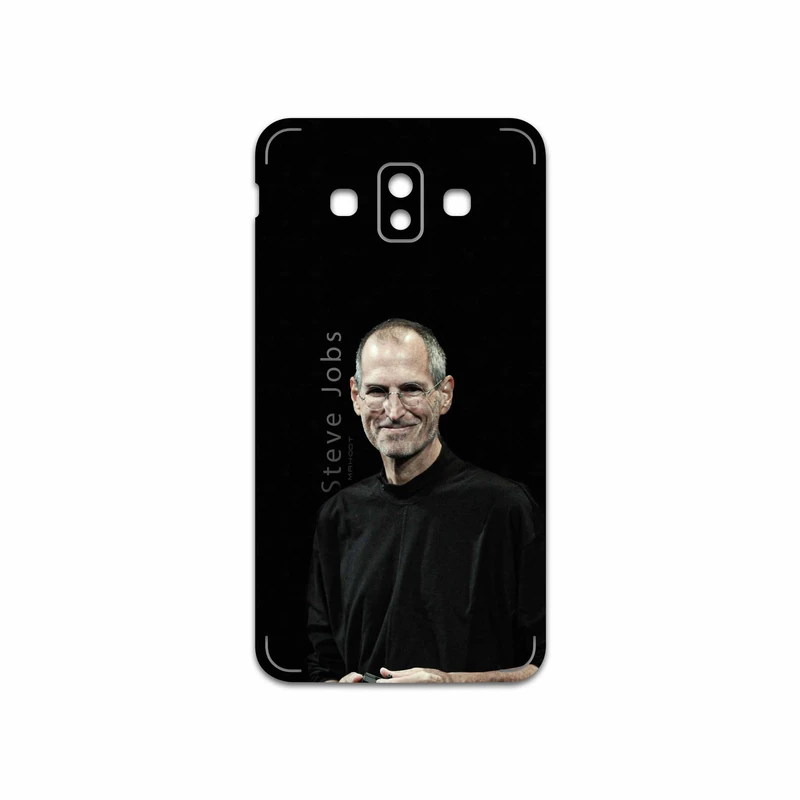 برچسب پوششی ماهوت مدل Steve Jobs مناسب برای گوشی موبایل سامسونگ Galaxy J7 Duo