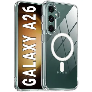 Masir Clear Magnetic Magsafe Cover suitable for Samsung Galaxy A26