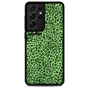 AKAM AMCWSGS21U-PANTHER PATTERN6 Cover For Samsung Galaxy S21 Ultra