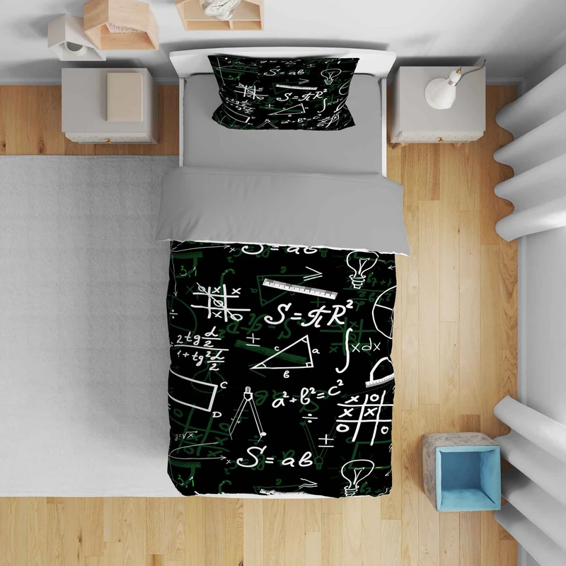 سرویس روتختی مدل ریاضی 5531 تک نفره 5 تکه