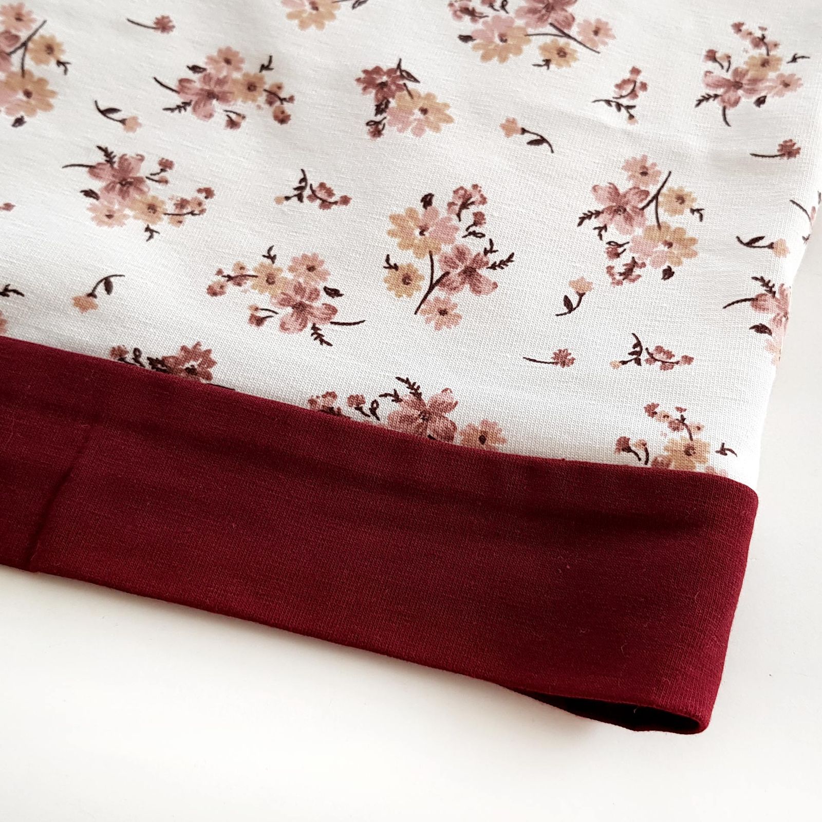 ست تاپ و شلوارک زنانه کوزا مدل پنبه ای کد 9184-3 رنگ زرشکی -  - 4