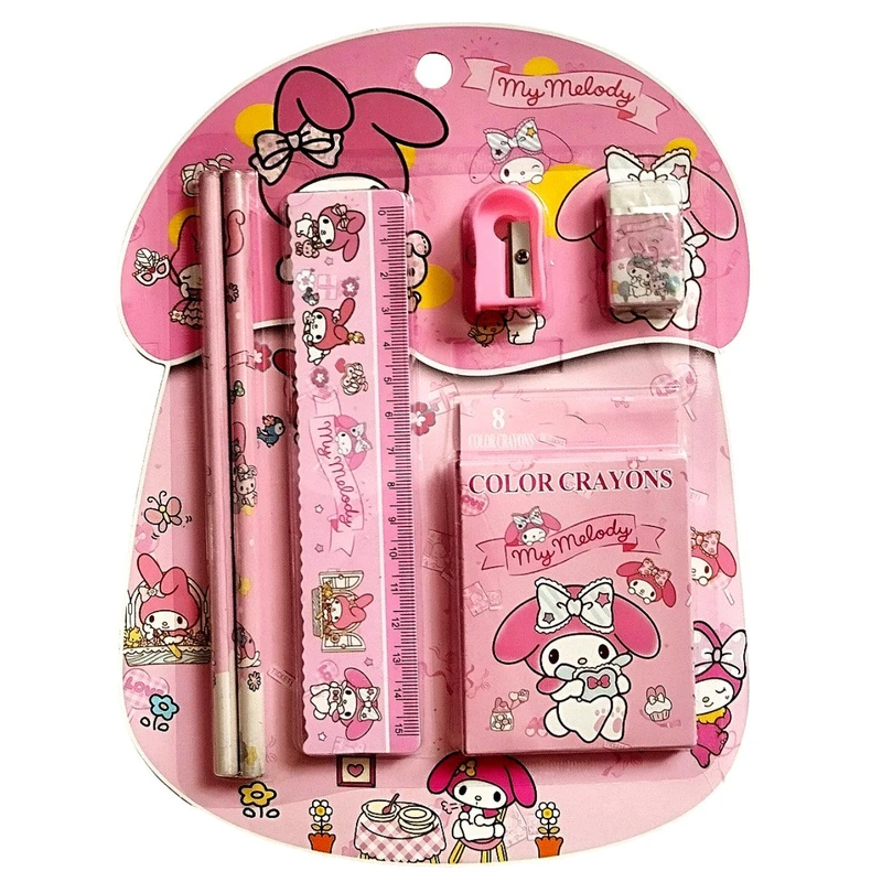 بسته لوازم تحریر مدل مای ملودی بسته 6 عددی