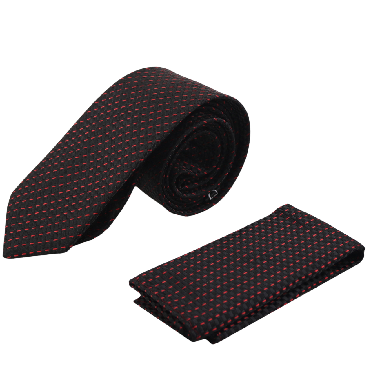 ست کراوات و دستمال جیب مردانه مدل PJ-109438