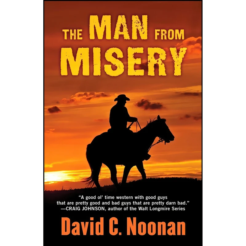 کتاب The Man from Misery اثر David C. Noonan انتشارات Five Star Publishing