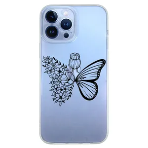 Megafone Butterfly Girl C53-B Cover For Apple iPhone 14 Pro Max