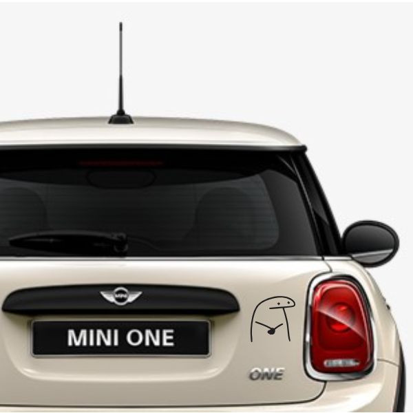 برچسب بدنه خودرو آداک طرح استیکر حق باشماست کد StB028