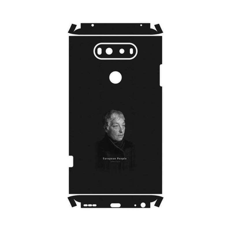 برچسب پوششی ماهوت مدل Portrait of a European Woman-FullSkin مناسب برای گوشی موبایل ال جی V20