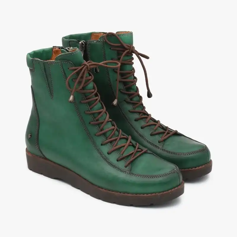 نیم بوت زنانه چرم تهران مدل L10S