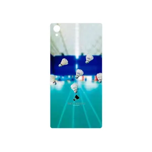 MAHOOT Badminton Cover Sticker for Sony Xperia Z1