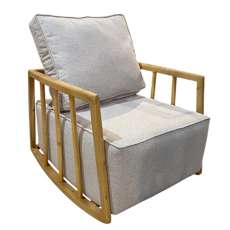 مبل راحتی تک نفره گالری چوب آشنایی مدل Khod-nardei 