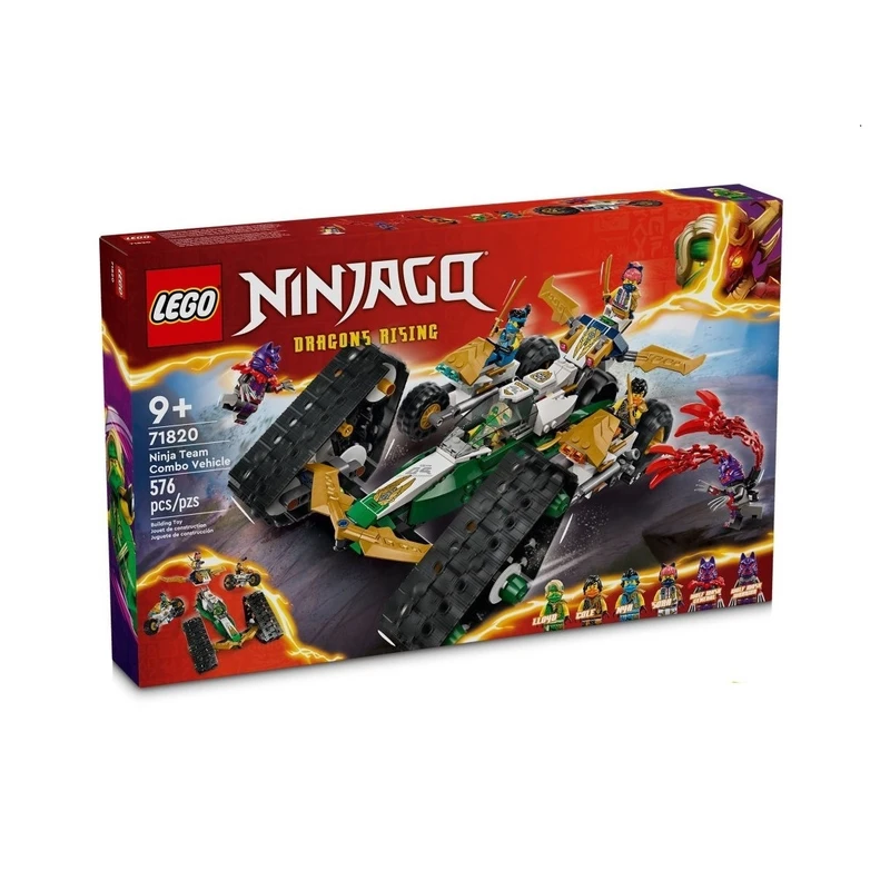 لگو 576 تکه سری NINJAGO مدل Ninja Team Combo Vehicle کد 71820