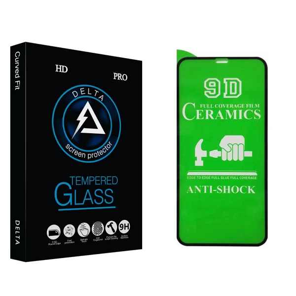 محافظ صفحه نمایش دلتا مدل HD مناسب برای گوشی موبایل اپل iPhone 11 Pro Max