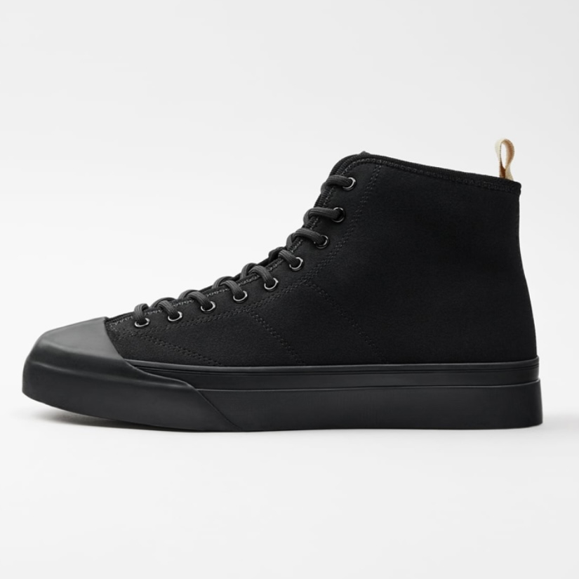 نیم بوت مردانه زارا مدل HIGH TOP SNEAKERS