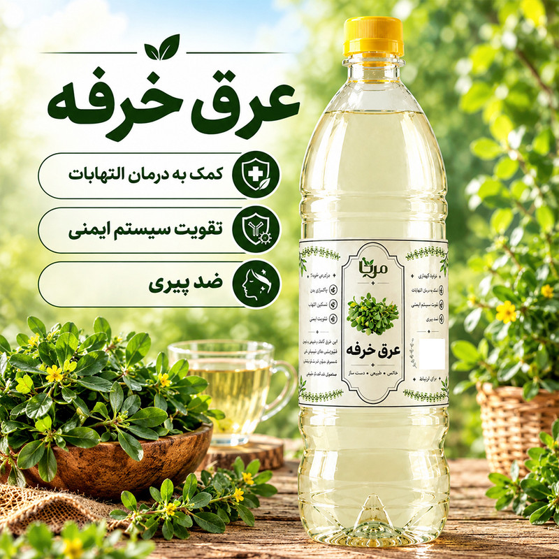 عرق خرفه مِرنا - 1.3 لیتر
