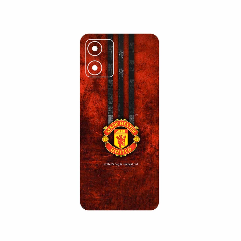 برچسب پوششی ماهوت مدل Manchester_United مناسب برای گوشی موبایل موتورولا Moto E13