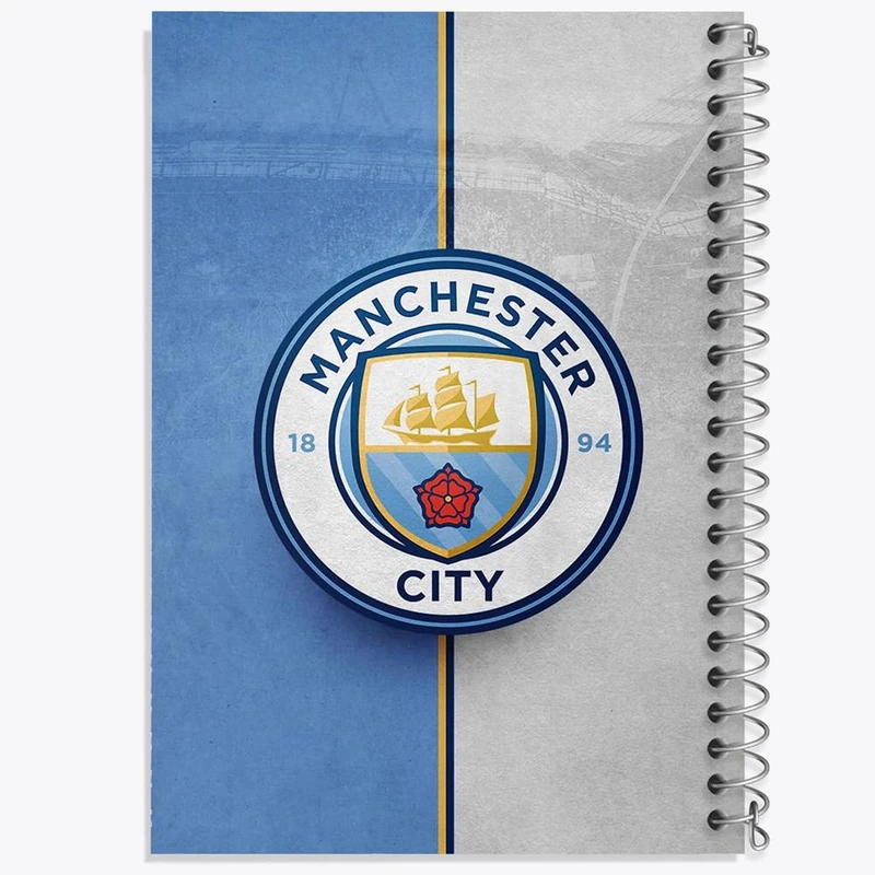 دفتر لیست خرید 50 برگ خندالو طرح باشگاه منچستر سیتی کد 26796