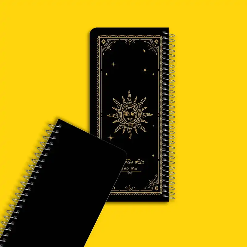 دفترچه یادداشت مستر راد طرح to do list مدل پلنر مهر کد 1630