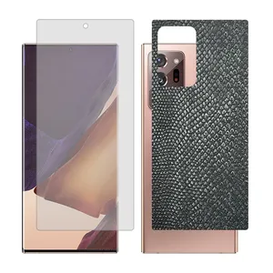 Glass together model matte screen protector suitable for Samsung Galaxy Note20 Ultra 5G mobile phone with back cover sticker