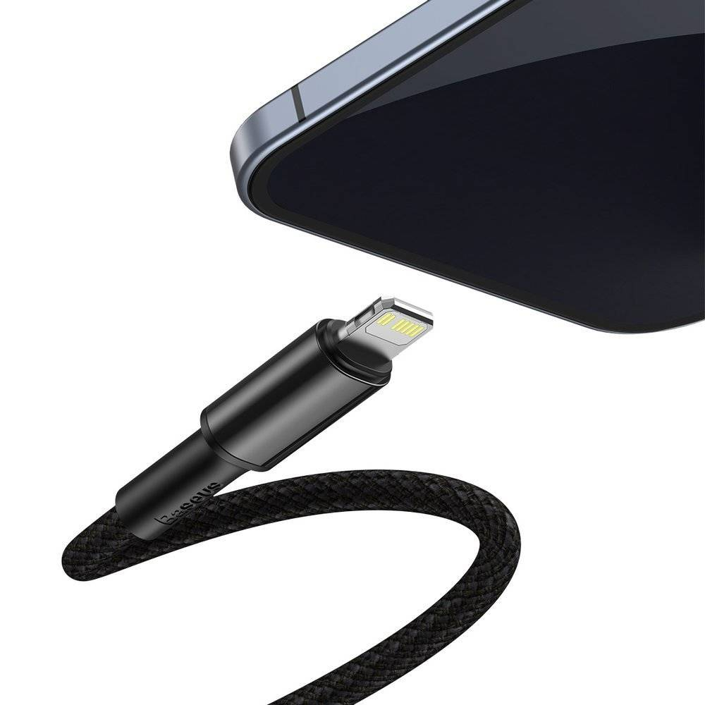 کابل تبدیل USB-C به لایتنینگ باسئوس مدل  CATLGD-01 20W طول 1 متر