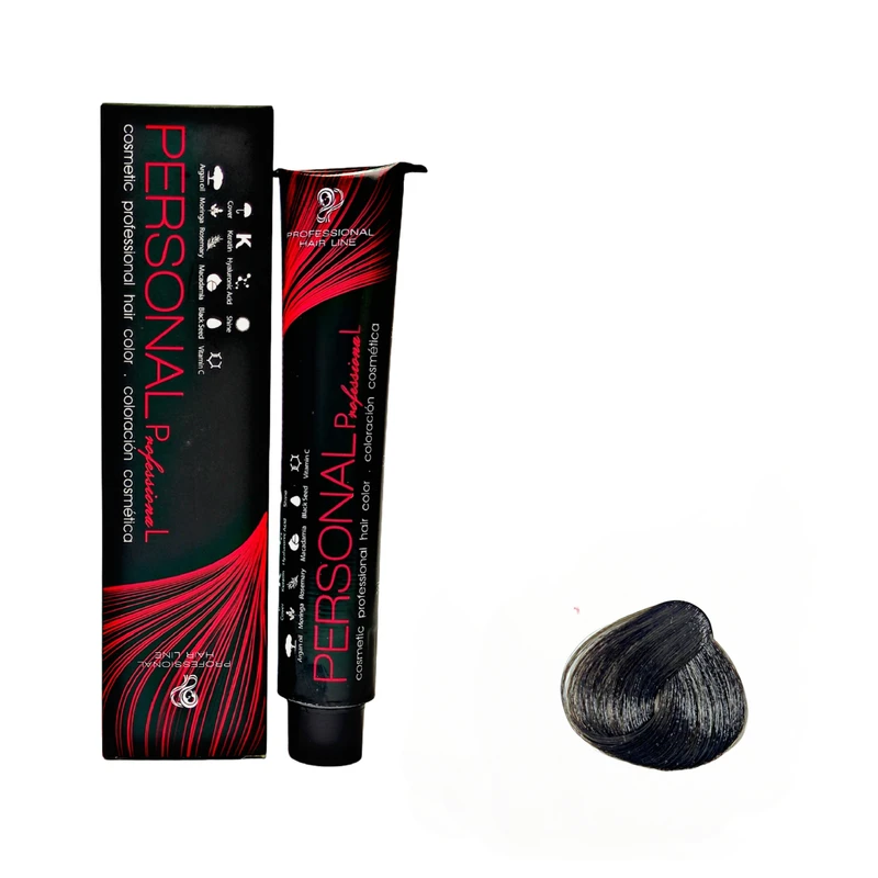 رنگ مو پرسونال پی ال شماره 3.3 حجم 100 میلی لیتر رنگ قهوه ای زیتونی تیره