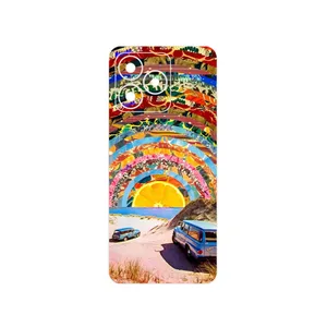 MAHOOT Collage of Orange Sky Cover Sticker for Realme C53