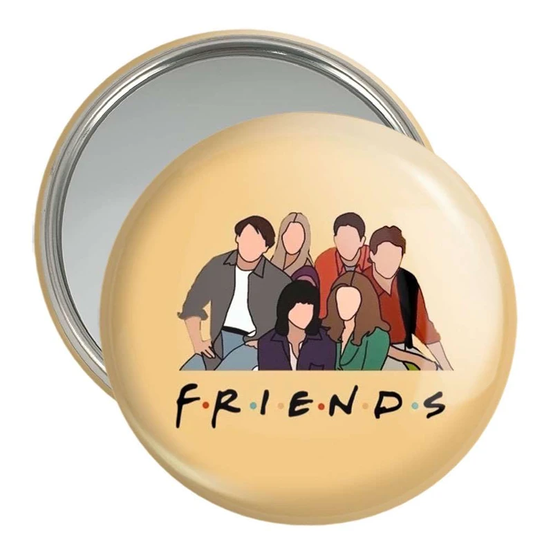 آینه جیبی خندالو طرح سریال فرندز کد 3915