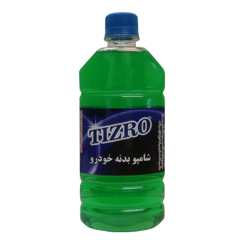  شامپو نانو براق کننده و تمیز کننده بدنه خودرو تیزرو صنعت مدل SH05 حجم 500 میلی لیتر 