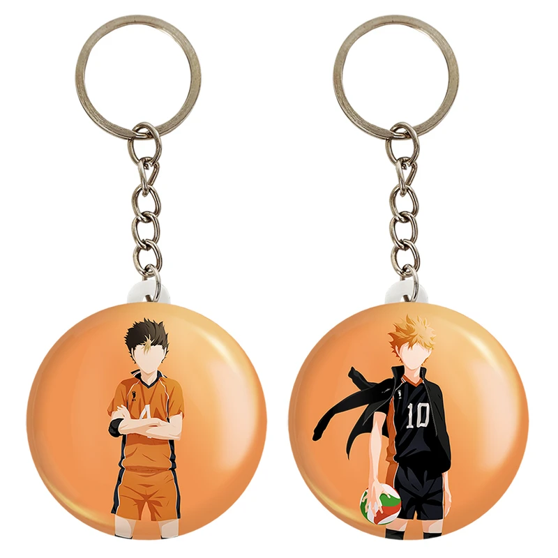 جاکلیدی خندالو مدل هیناتا شویو و نیشینویا یو انیمه هایکیو Haikyu کد 1778117780 مجموعه 2 عددی