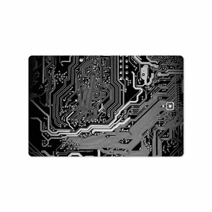 MAHOOT Black Printed Circuit Board Cover Sticker for Samsung Galaxy Tab S3 9.7 2017 T825