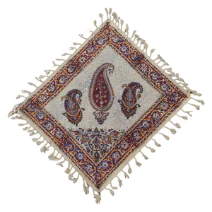 رومیزی قلمکار مدل مستطیل zz - 02