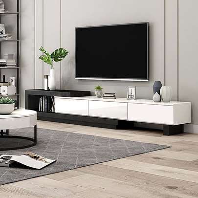 انواع دکور تلویزیون روی دیوار با ام دی اف ، گچ و کناف مدل جدید و مدرن و ساده و شیک