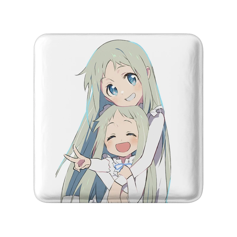 پیکسل خندالو طرح میکو هونما انیمه آنوهانا مدل مربعی کد 31990