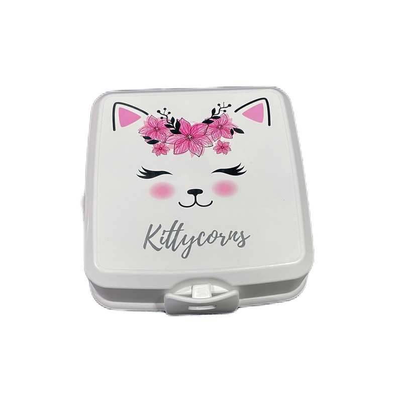 ظرف غذای کودک هوبی لایف مدل بچه گربه کد 021175