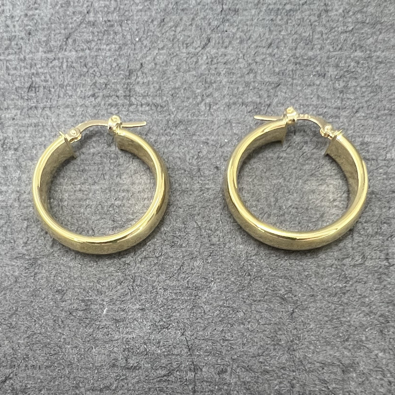 گوشواره طلا 18 عیار زنانه دوست خوب مدل dk536  - 2