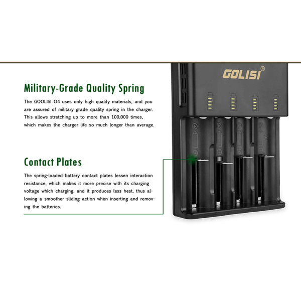 شارژر باتری گلیسی مدل 04