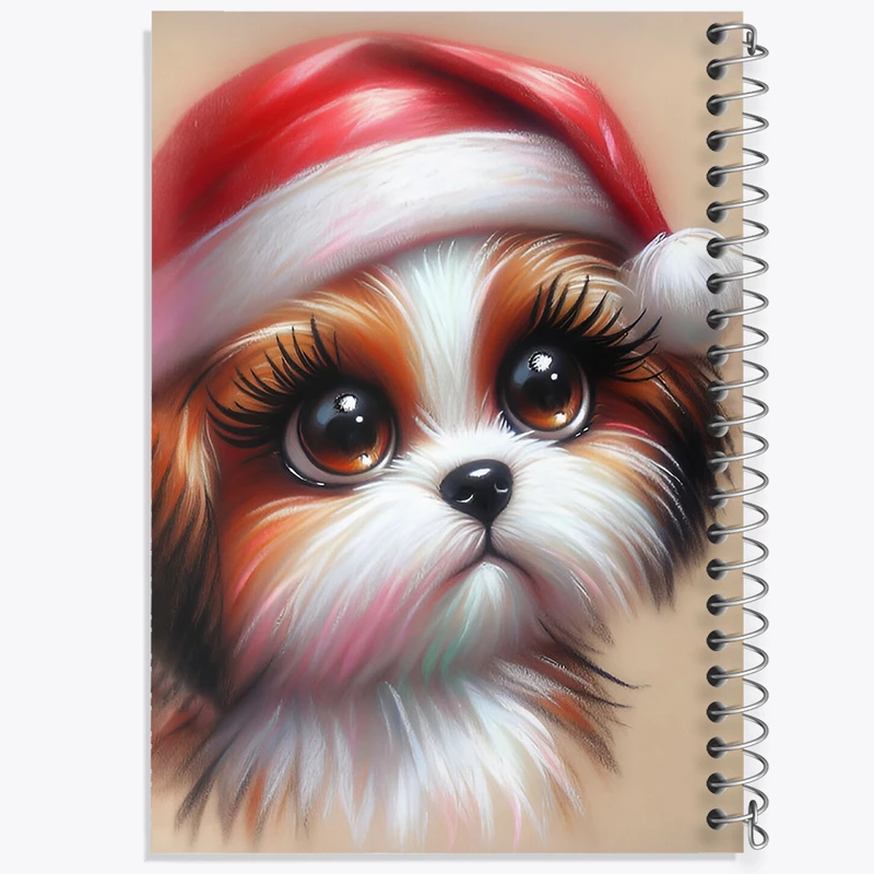 دفتر شطرنجی 50 برگ خندالو طرح سگ بامزه کد F7107