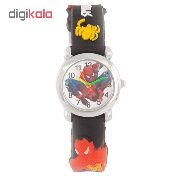 ساعت مچی عقربه ای پسرانه مدل SPIDER 1202 / ME به همراه دستمال مخصوص نانو برند کلیر واچ ساعت مچی عقربه ای پسرانه مدل SPIDER 1202 / ME به همراه دستمال مخصوص نانو برند کلیر واچ