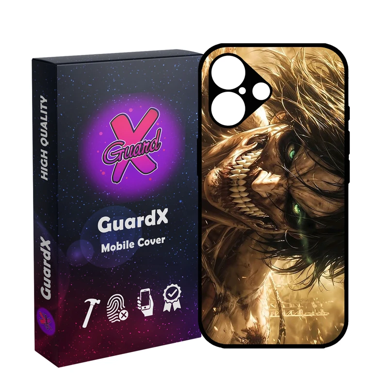 کاور گارد ایکس طرح مبارز مدل 11075 مناسب برای گوشی موبایل اپل iPhone 16