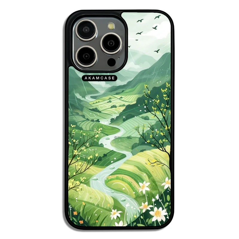 کاور آکام مدل AMC-WA15PROMAX-NATURE-15 مناسب برای گوشی موبایل اپل iPhone 15 Pro Max