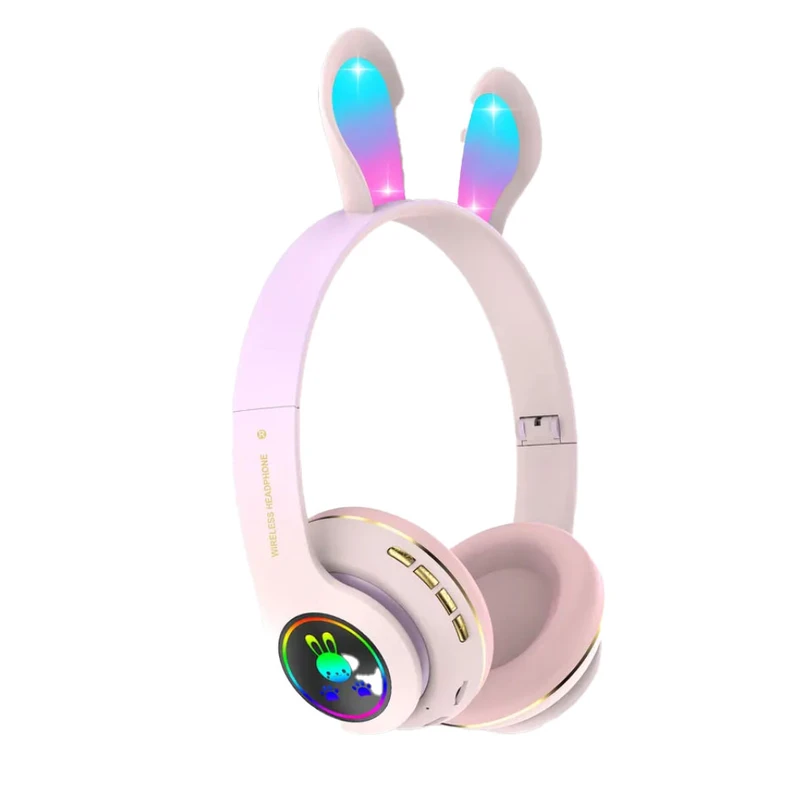 هدفون بلوتوثی طرح فانتزی خرگوش مدل Rabbit-PM-08