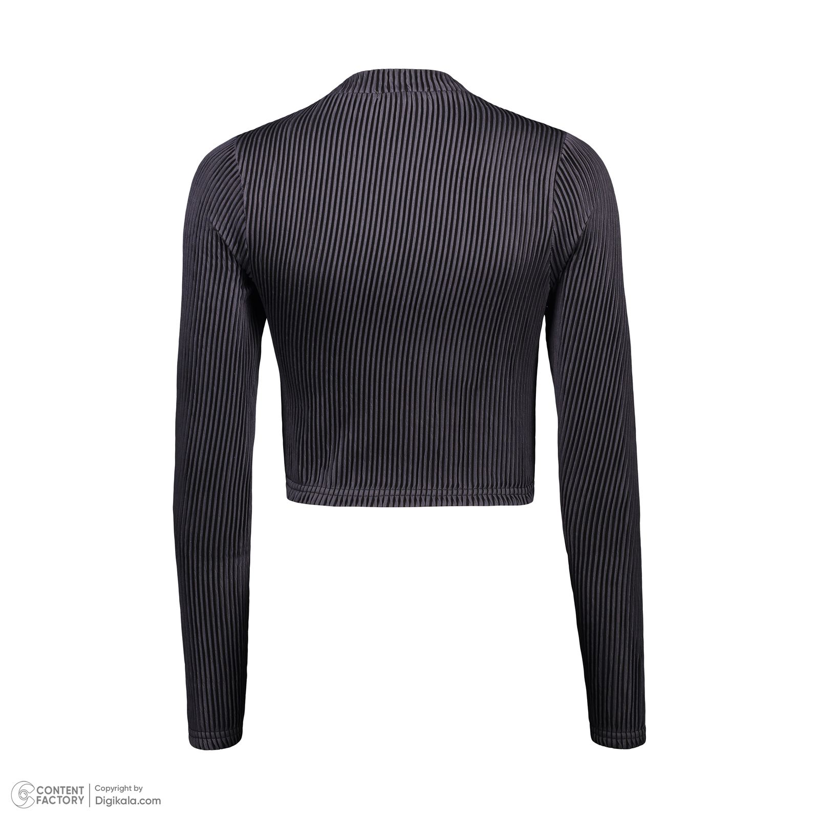 کراپ تیشرت آستین بلند زنانه مونسا مدل 41082410003-59 - - 4