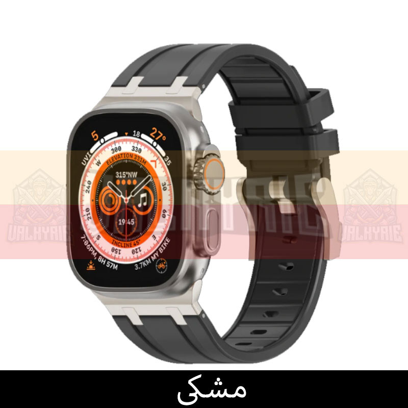 بند والکری مدل Luxury STL Silicone مناسب برای اپل واچ Ultra 49mm / Ultra 2 49mm