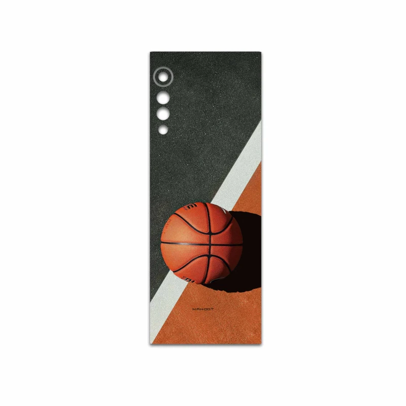 برچسب پوششی ماهوت مدل Basketball مناسب برای گوشی موبایل ال جی Velvet 5G