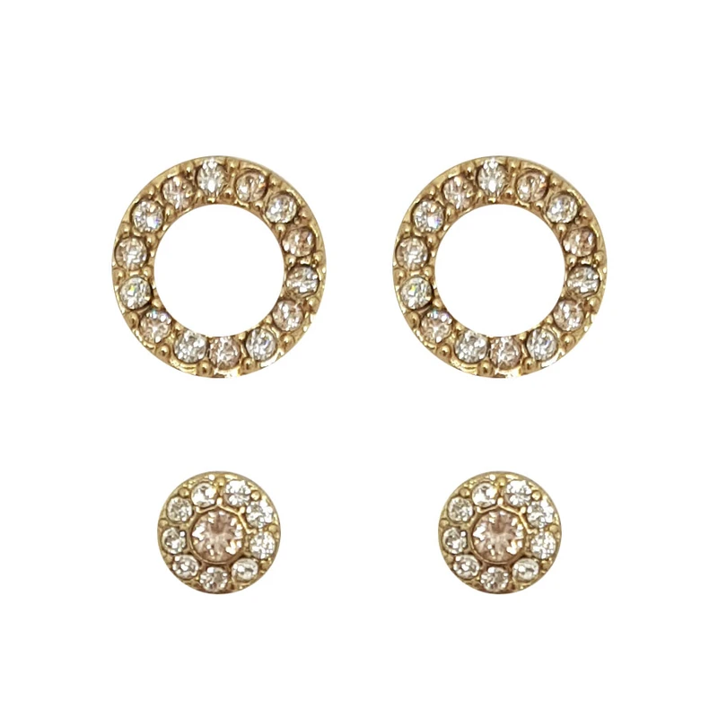 گوشواره زنانه تاش مدل Par2958 مجموعه 2 عددی