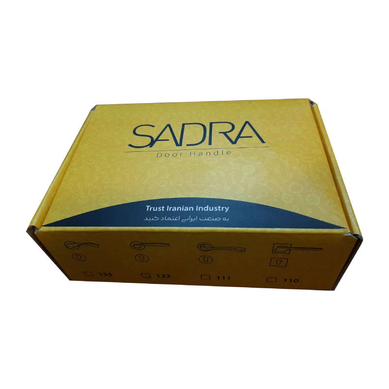 دستگیره در صدرا مدل 111 بسته دو عددی دستگیره در صدرا مدل 111 بسته دو عددی