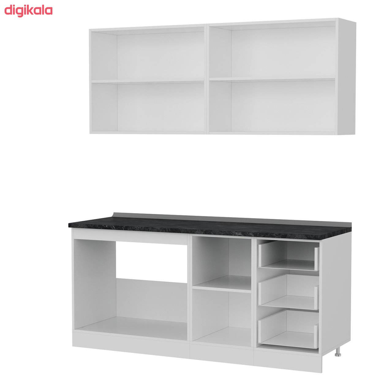 کابینت آشپزخانه مدل B-2 Minar 180 مجموعه دو عددی